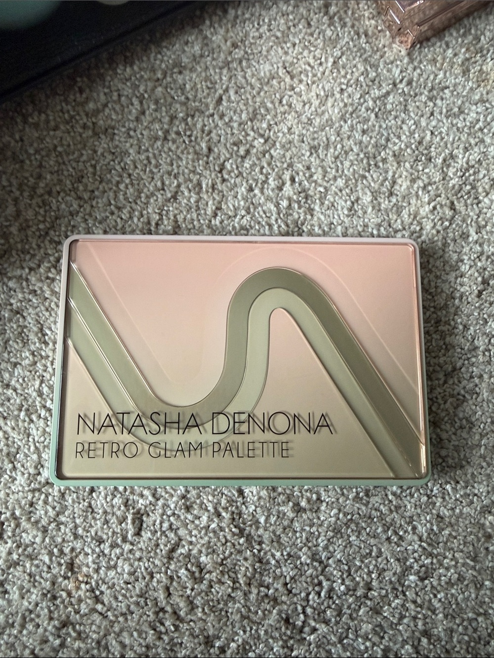 Natasha Denona Retro Glam Palette - Nude, Pink & Gold Tones unused